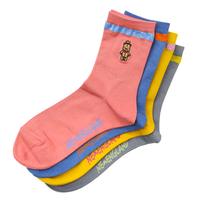 【NEW ENGLAND】クラウンベアソックス