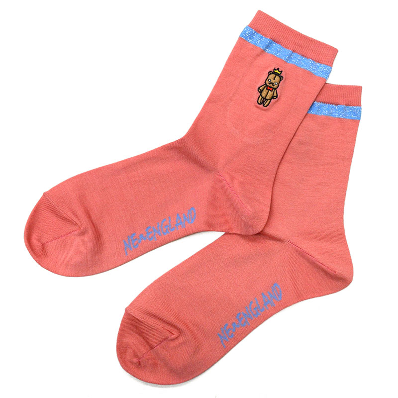 【NEW ENGLAND】クラウンベアソックス