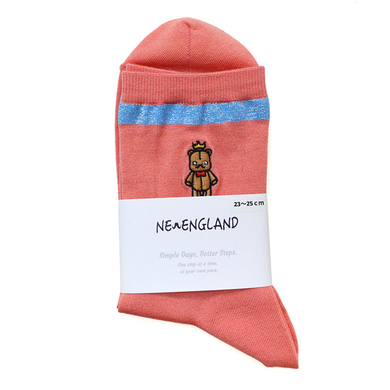 【NEW ENGLAND】クラウンベアソックス