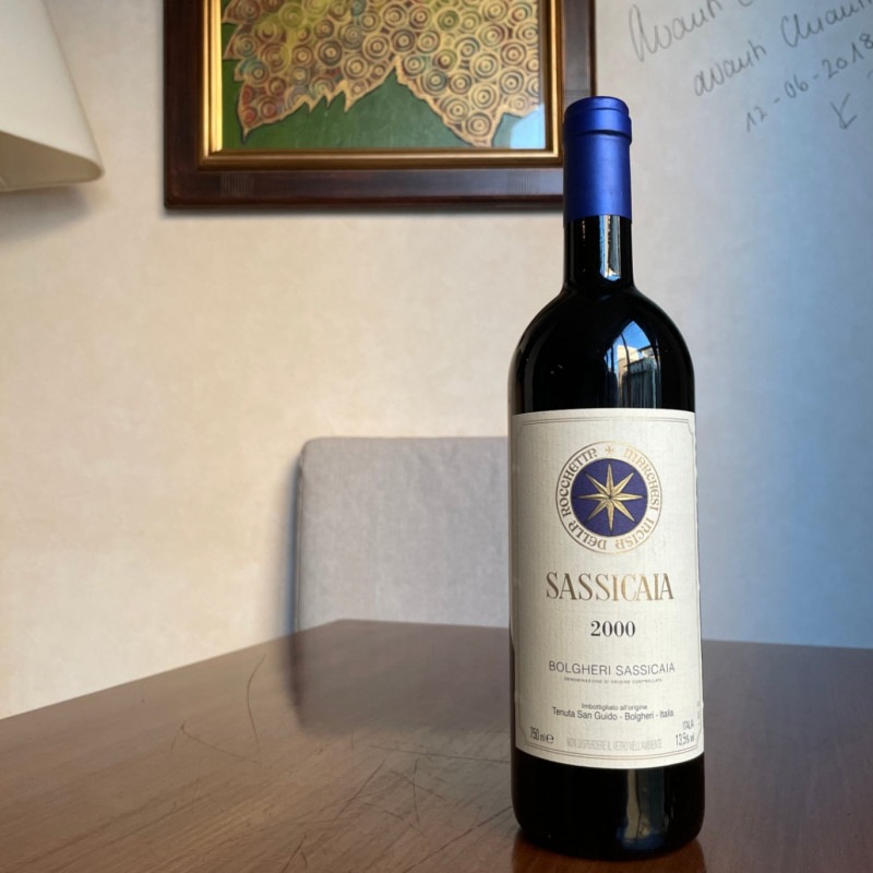 ○サッシカイア 2000 テヌータ・サン・グイド / SASSICAIA 2000 TENUTA