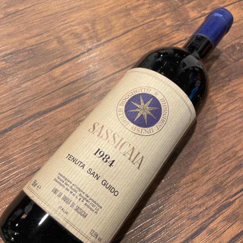 å 1984 ƥ̡󡦥 / SASSICAIA 1984 TENUTA SAN GUIDO (750ml)