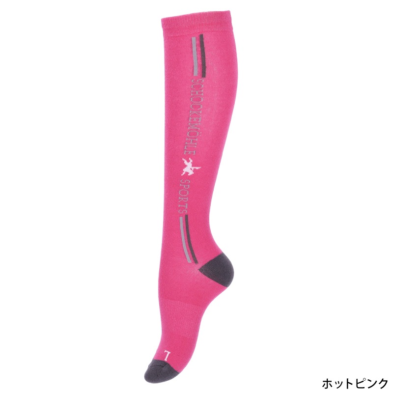 SCHOCKEMOHLE（ショッケミューレ） ロゴ スポーティ ソックス 