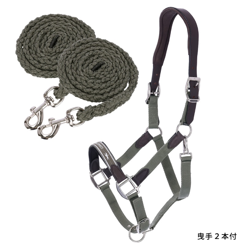 【新作フェア】SCHOCKEMOHLE（ショッケミューレ） アクロン 無口＆曳手セット-CAVALLO　カバロ｜馬具・乗馬用品・馬グッズなど