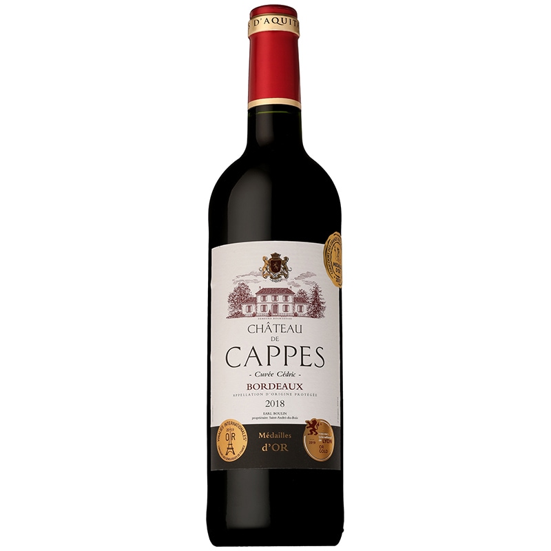 シャトー・ド・カップ・キュヴェ・セドリック2018｜サントリーのワイン