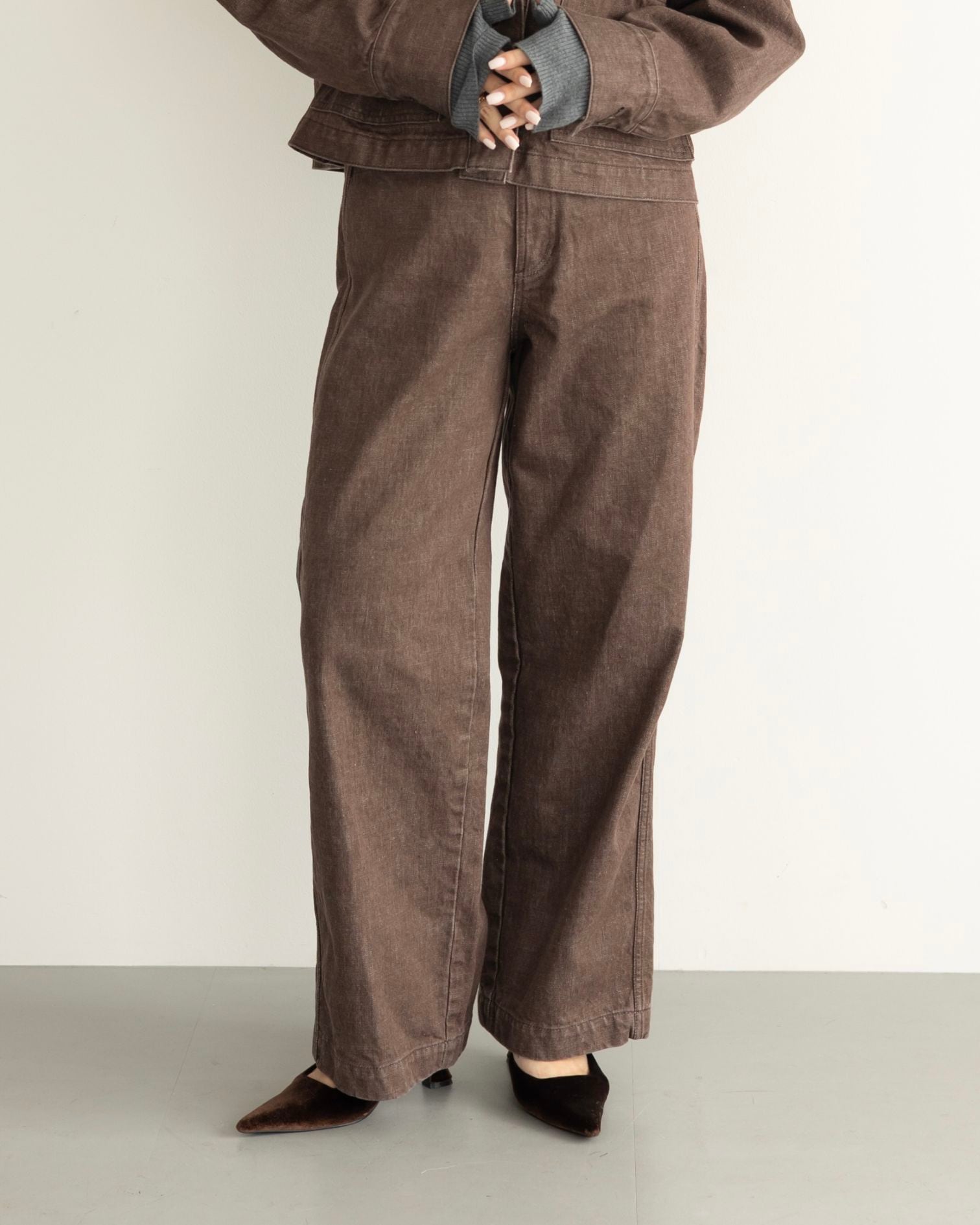 Cindy'sデニムストレートパンツ/CAVEZA ROSSO/カベサロッソ | NEW