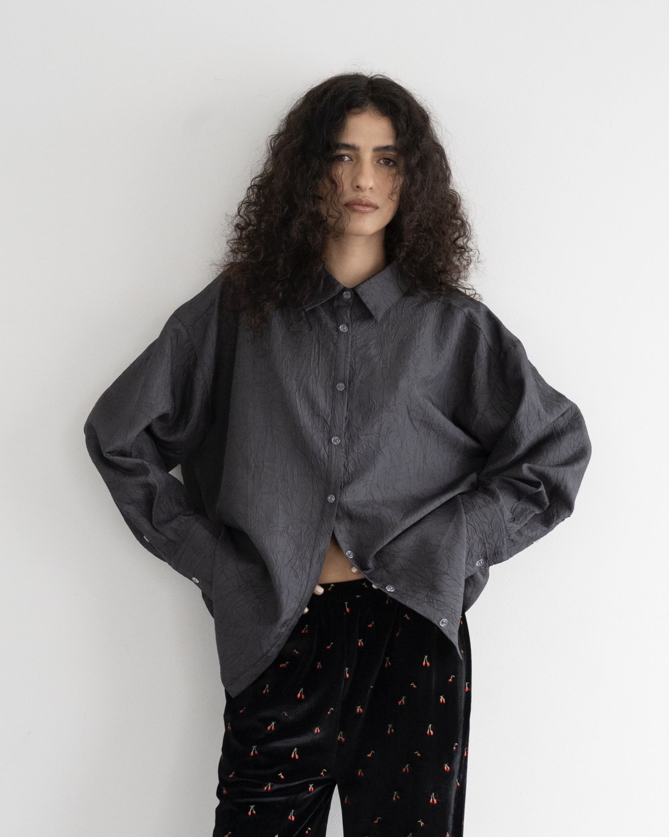 ワッシャーサテンオーバーシャツ/CAVEZA ROSSO/カベサロッソ5/14 | NEW