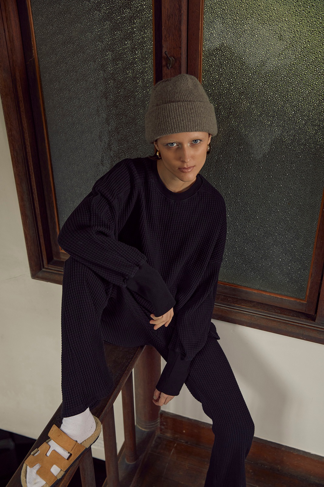 11/14 19:00再販売＞ワッフルベーシックロンT/CAVEZA ROSSO 
