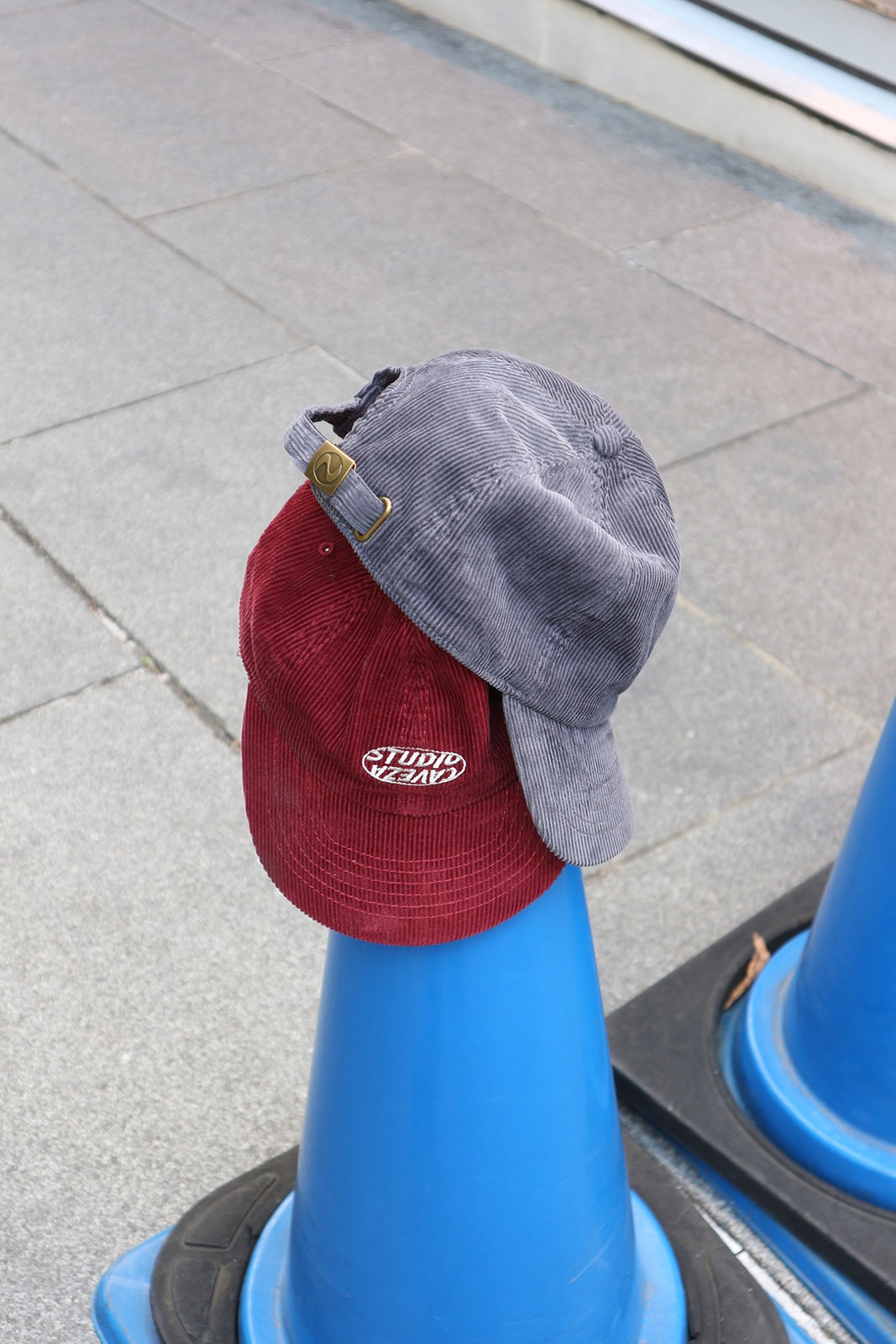 STUDIO CAVEZAコーデュロイキャップ/CAVEZA ROSSO/カベサロッソ | NEW