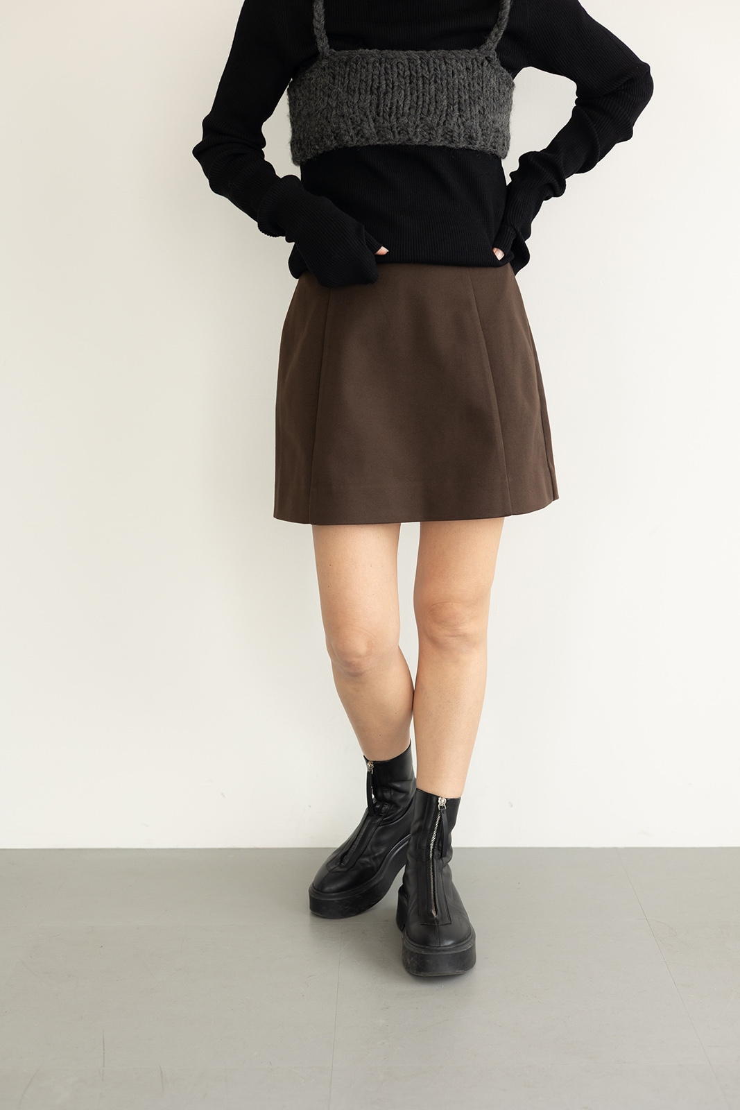 トラペーズシルエットスカパン/CAVEZA ROSSO/カベサロッソ | NEW