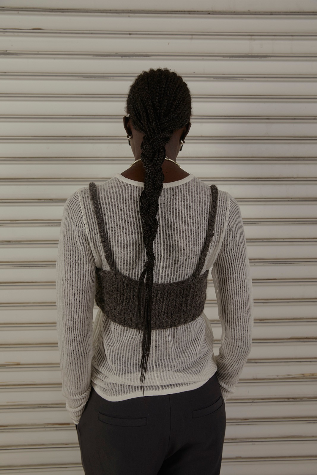 ローゲージニットビスチェ/CAVEZA ROSSO/カベサロッソ | NEW