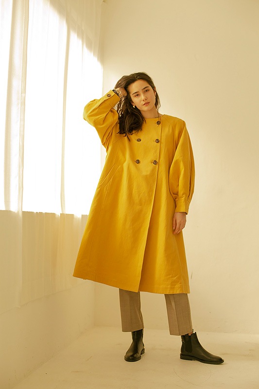 Aラインドルマンスリーブコート Caveza Rosso カベサロッソ New Caveza Rosso