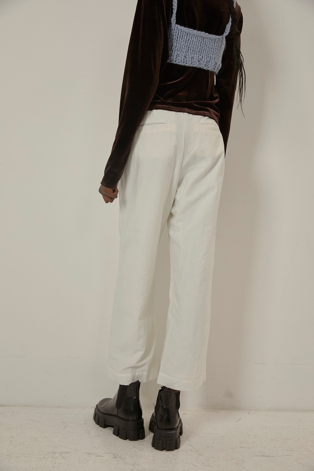 ナイロンタッサーストレートパンツ/CAVEZA ROSSO/カベサロッソ | NEW