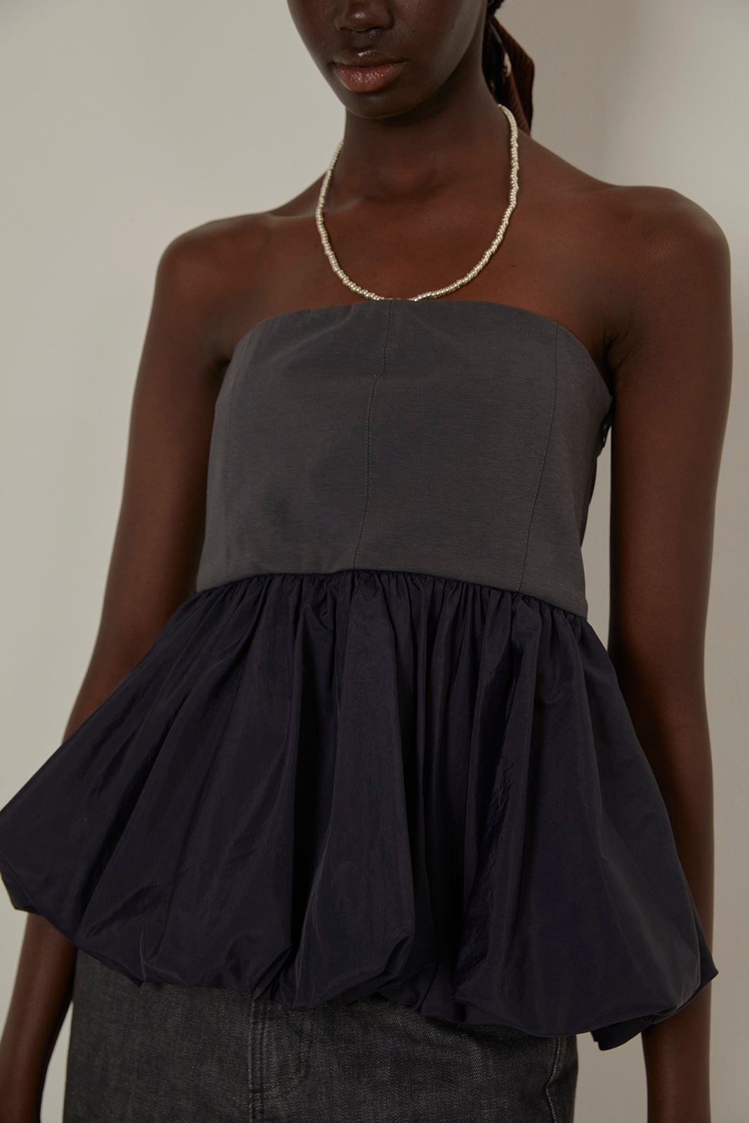 CAVEZA ROSSO 8/7発売 タフタバルーンベアトップ 新品/送料込み タフタバルーンベアトップ/CAVEZA ROSSO/カベサロッソ | NEW | CAVEZA