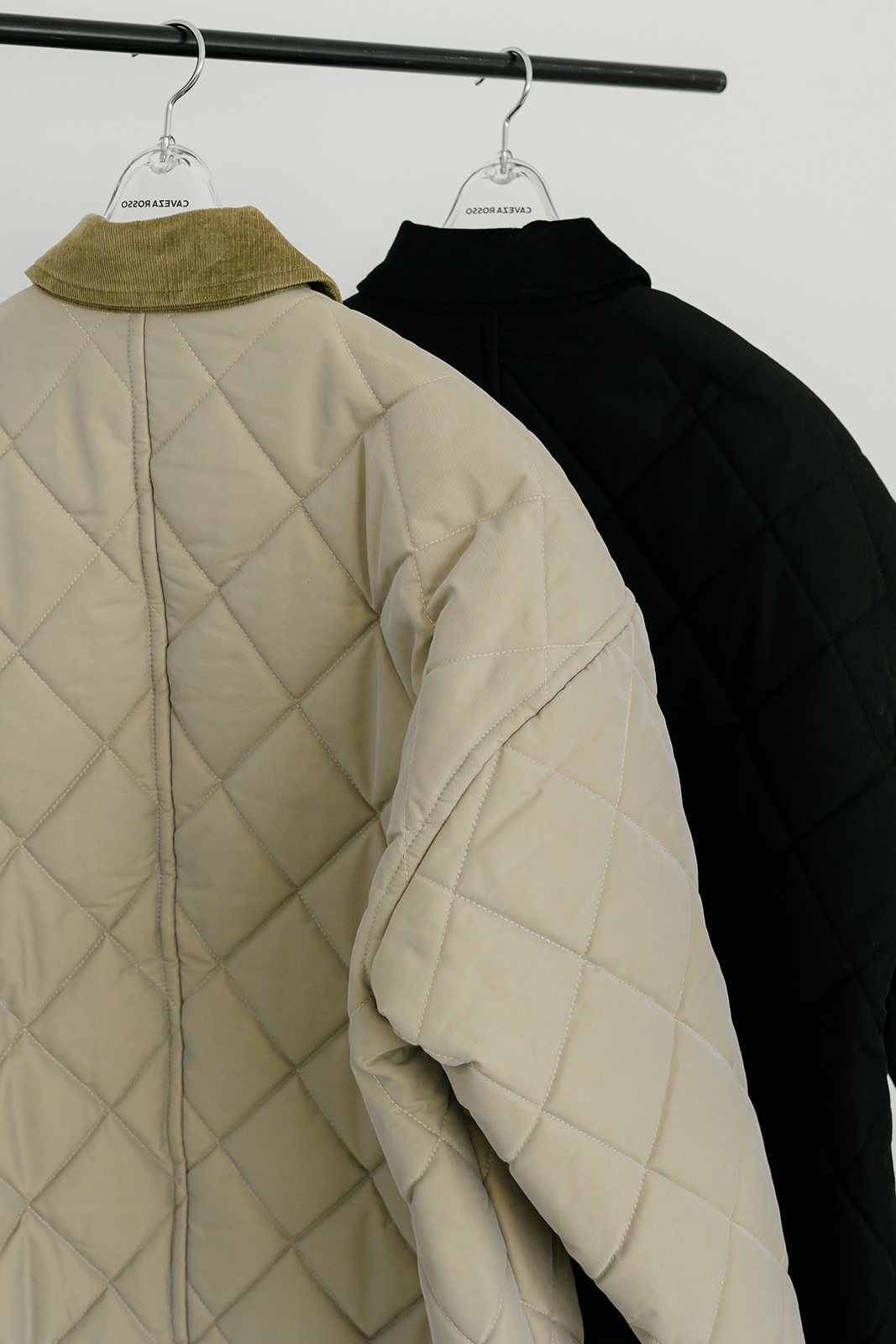 CAVEZAROSSO カベサロッソ　コーデュロイカラーキルトブルゾン サンプル品＞コーデュロイカラーキルトブルゾン/CAVEZA ROSSO