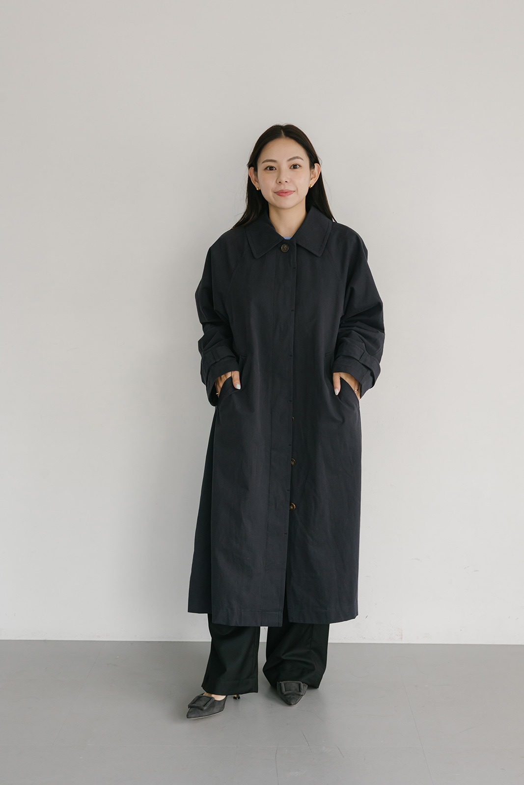 ステンカラーオーバーコート/CAVEZA ROSSO/カベサロッソ | NEW