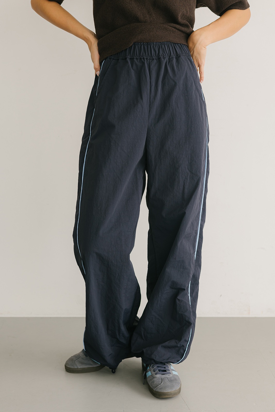 cavezarosso カベサロッソ　ダブルラインタフタパンツ　新品タグ付き38 ダブルラインタフタパンツ/CAVEZA ROSSO/カベサロッソ | ALL ITEM