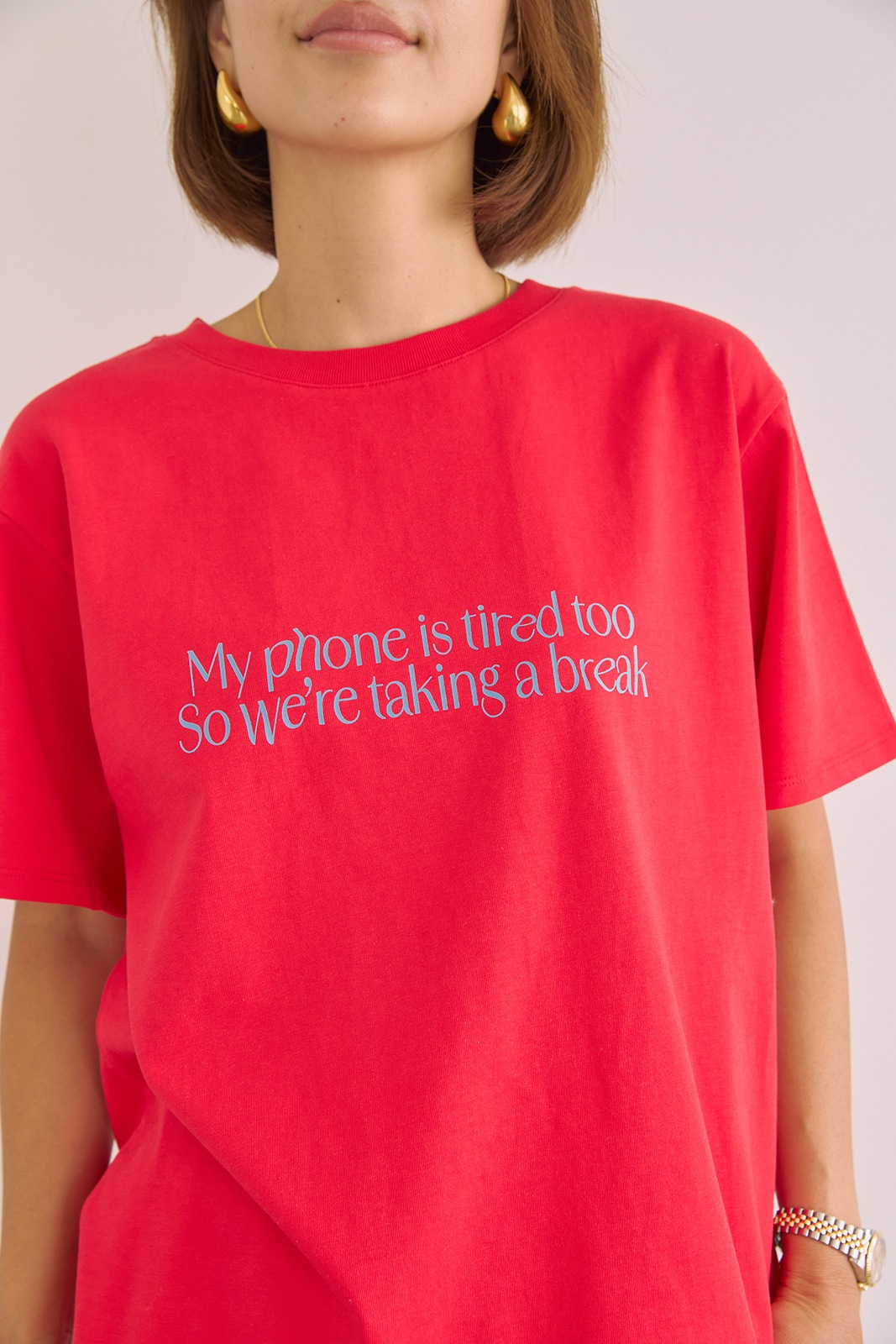 My phone LOGO T/CAVEZA ROSSO/���٥����å�8/20