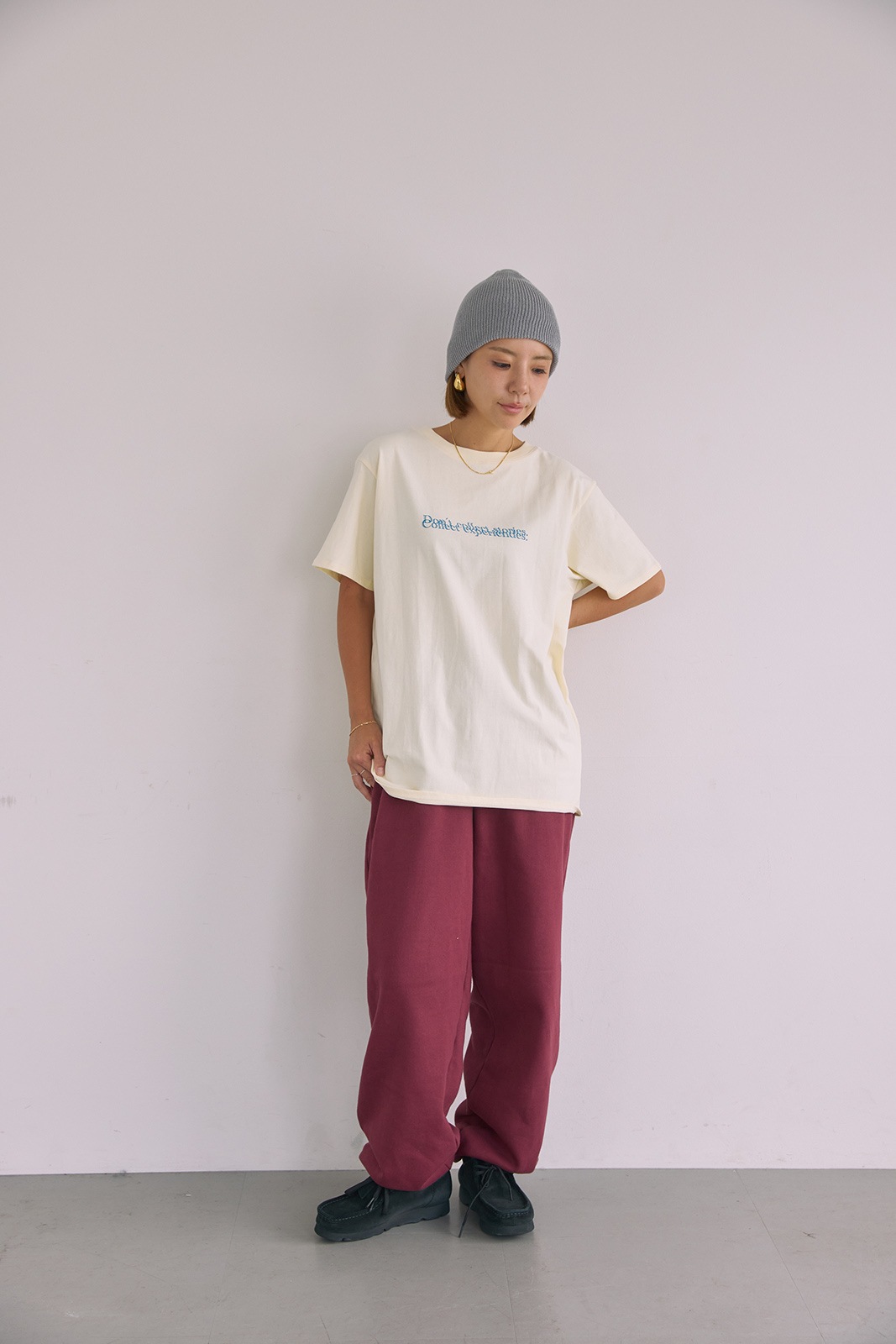 Don't collect LOGO T/CAVEZA ROSSO/���٥����å�8/20