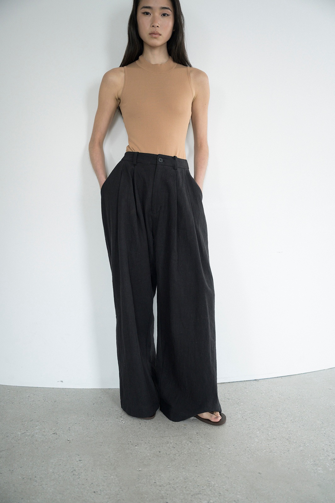 リネンワイドパンツ/CAVEZA ROSSO/カベサロッソ | ALL ITEM | CAVEZA ROSSO