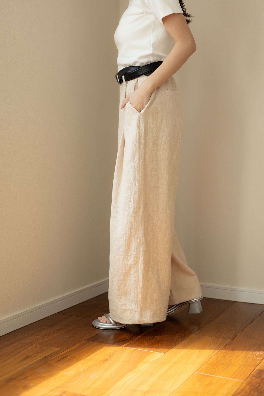 リネンワイドパンツ/CAVEZA ROSSO/カベサロッソ | ALL ITEM | CAVEZA ROSSO