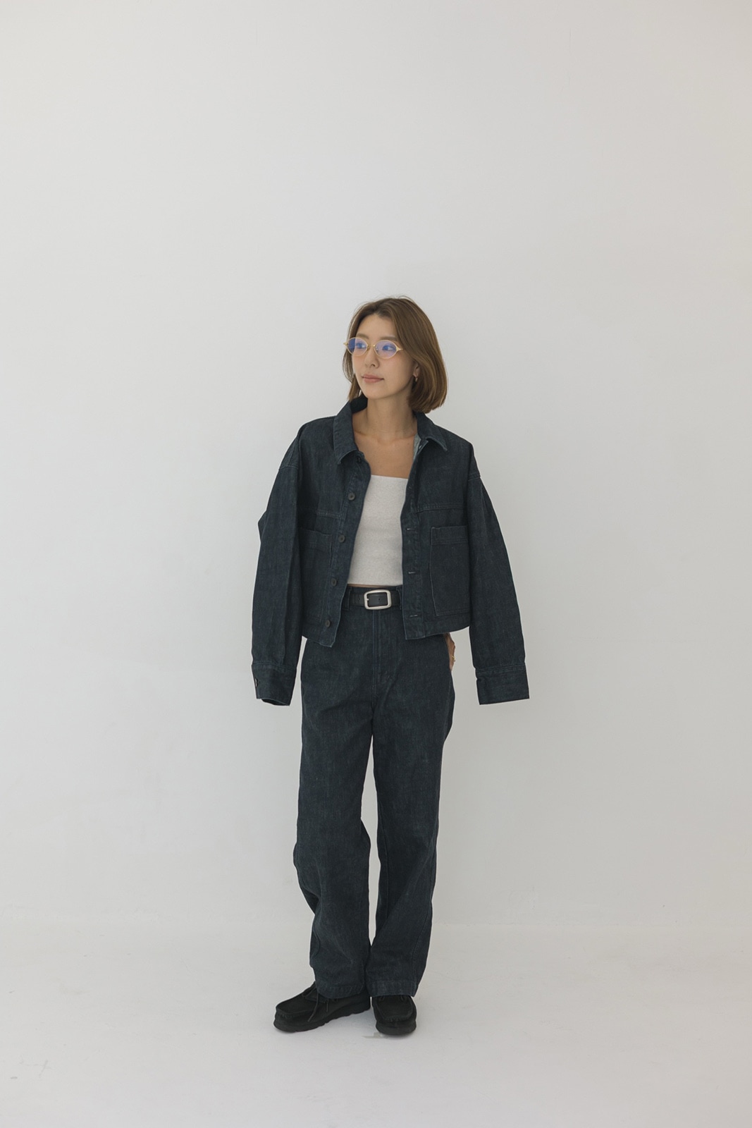 cavezarosso カベサロッソ Cindy'sデニムストレートパンツ Cindy'sデニムストレートパンツ/CAVEZA ROSSO/カベサロッソ | NEW