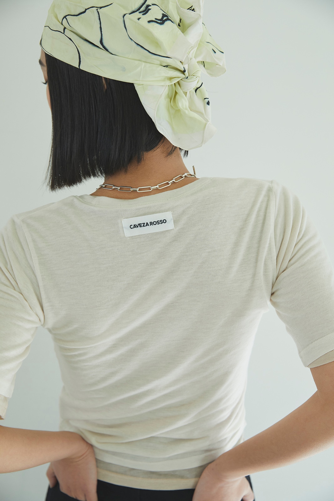 tシャツ☆CAVISH☆セール ユニセックス CYCLONE T-SHIRT WHITE