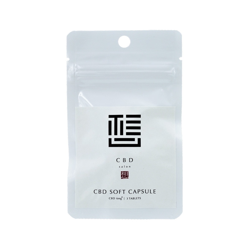 「CBD salon 想」CBDソフトカプセル 6mg 3粒入り