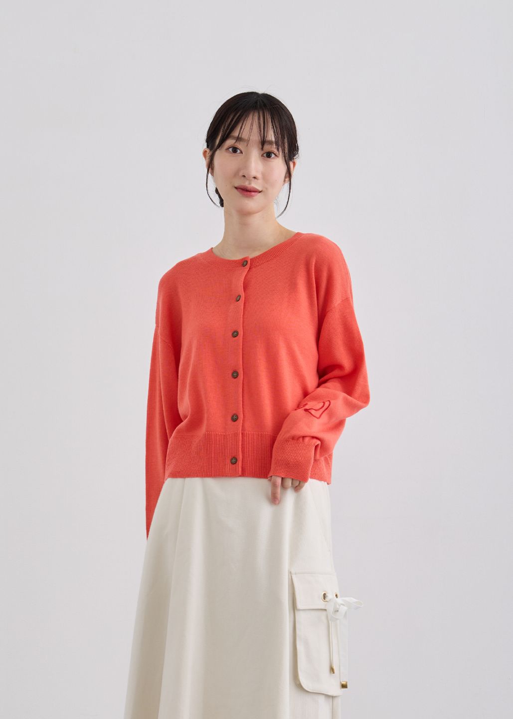 【LUISMARI】アート ロゴ 2way ニット