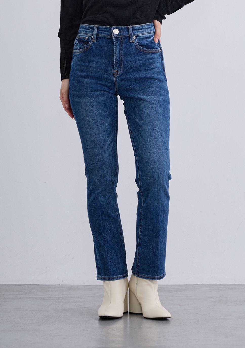 【Cour Carre an】美脚2wayストレッチデニム