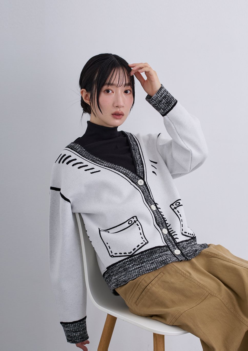 ギガギガ クールカレアン　ジャケット　新品未使用 ギガギガ クールカレアン ジャケット 新品未使用 TOPS | Cour Carre an