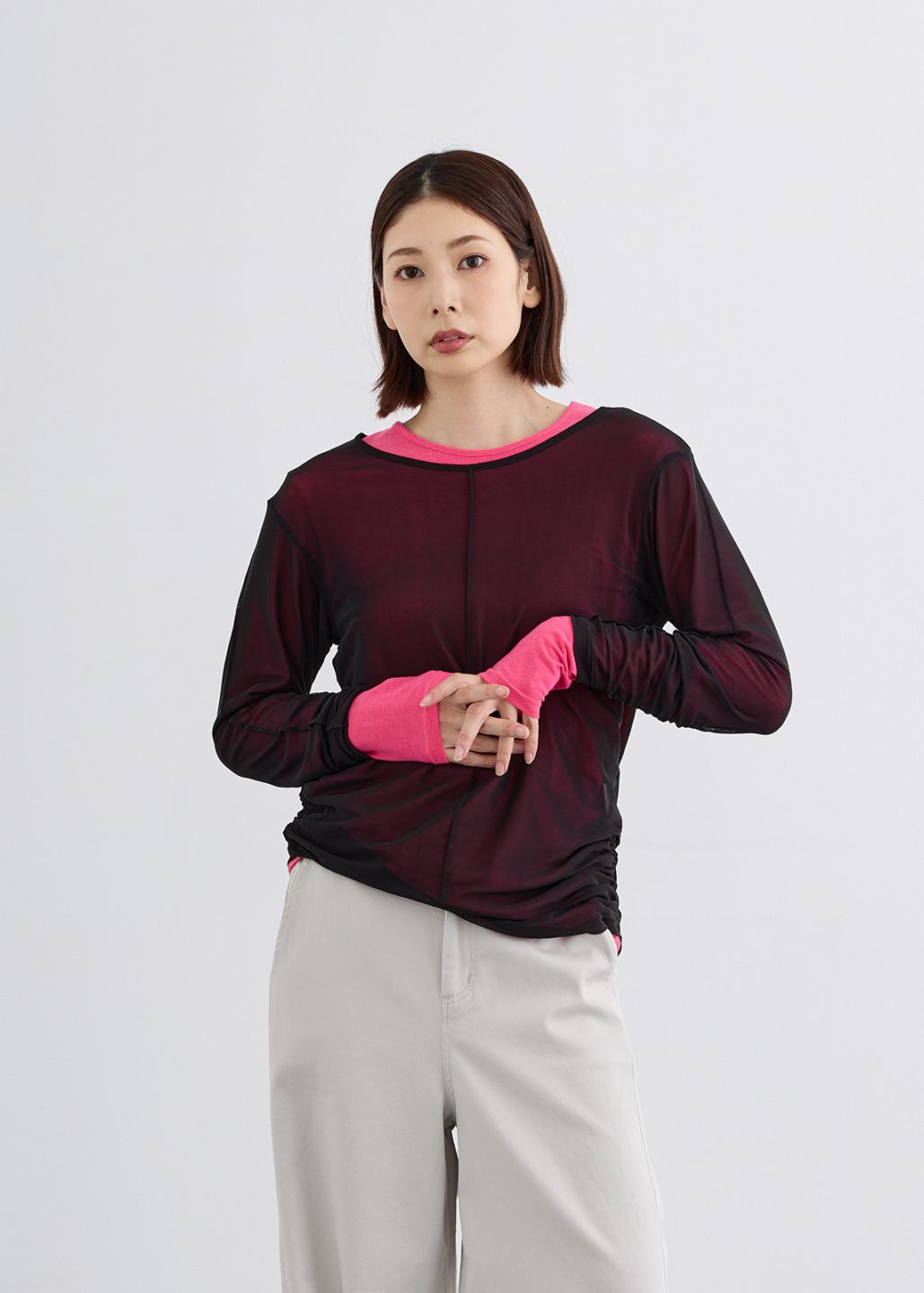 【SALE】【Femicite】バイカラー チュール