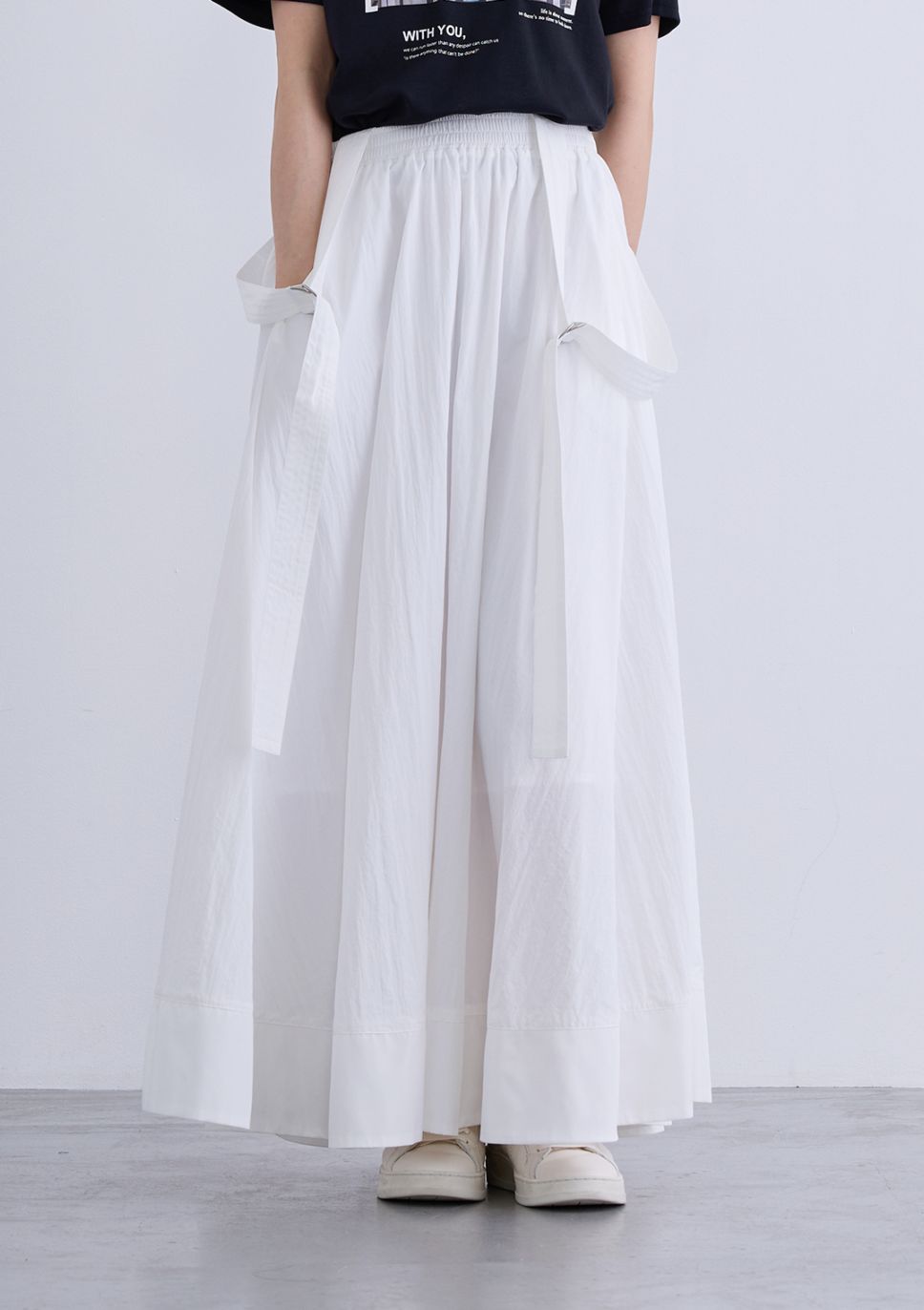 【neuf cent neuf】サスペン トーンスカート