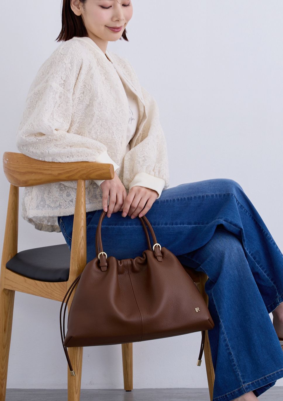 【story.】アダプト 2way レザー バッグ