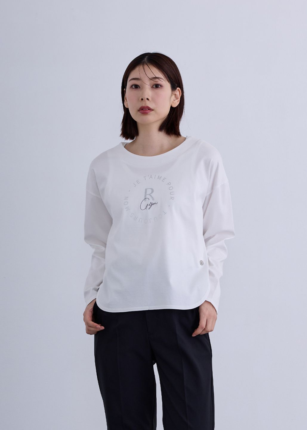 【KOOS】サークル ロゴ カットソー