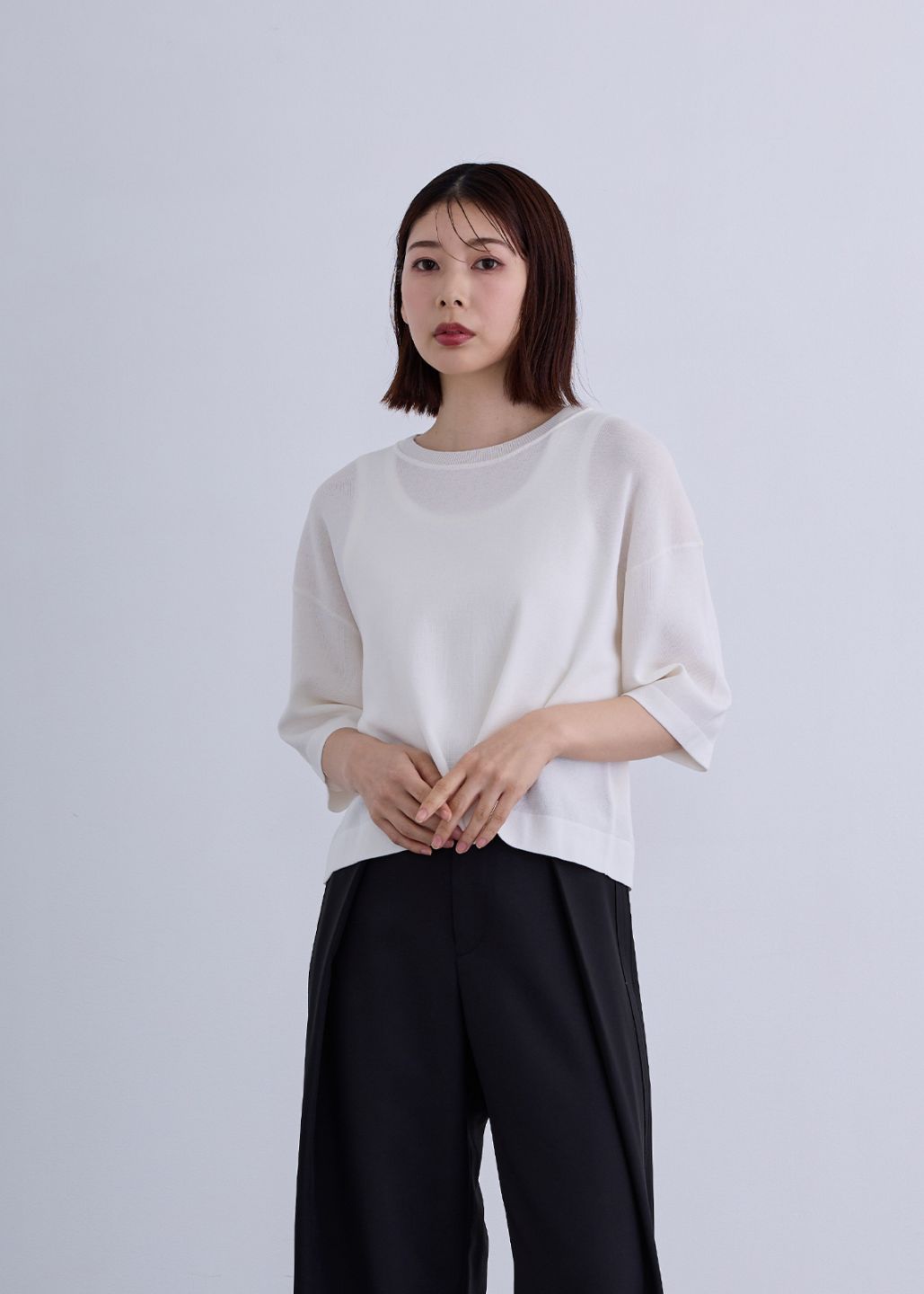 【KOOS】ドライタッチ サマーニット