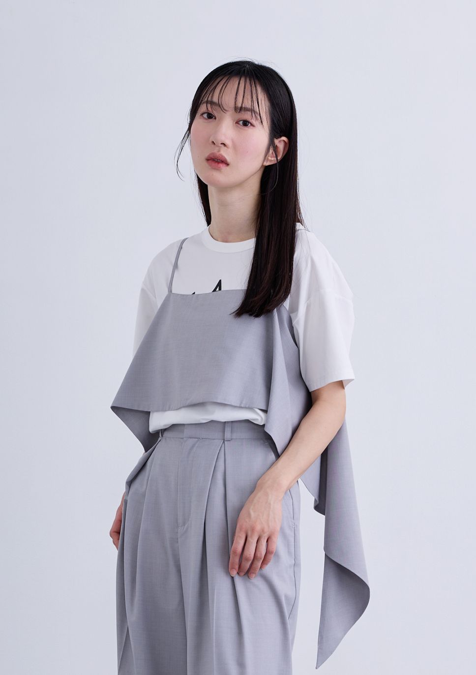 【neuf cent neuf】ライト タッチツイル ビスチェ