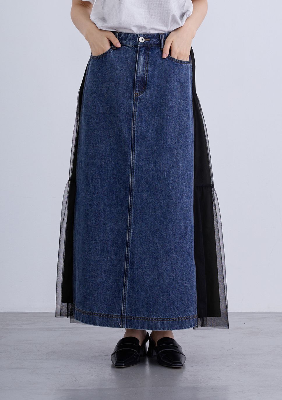 【Femicite】デニム チュール スカート