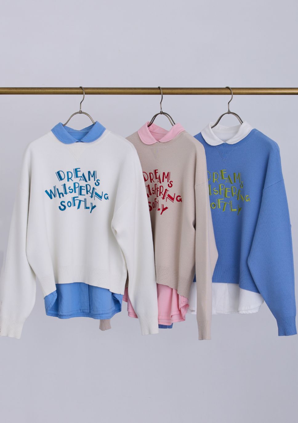 【SUMMER SALE】【LUIS MARI】カラー ロゴ ニット