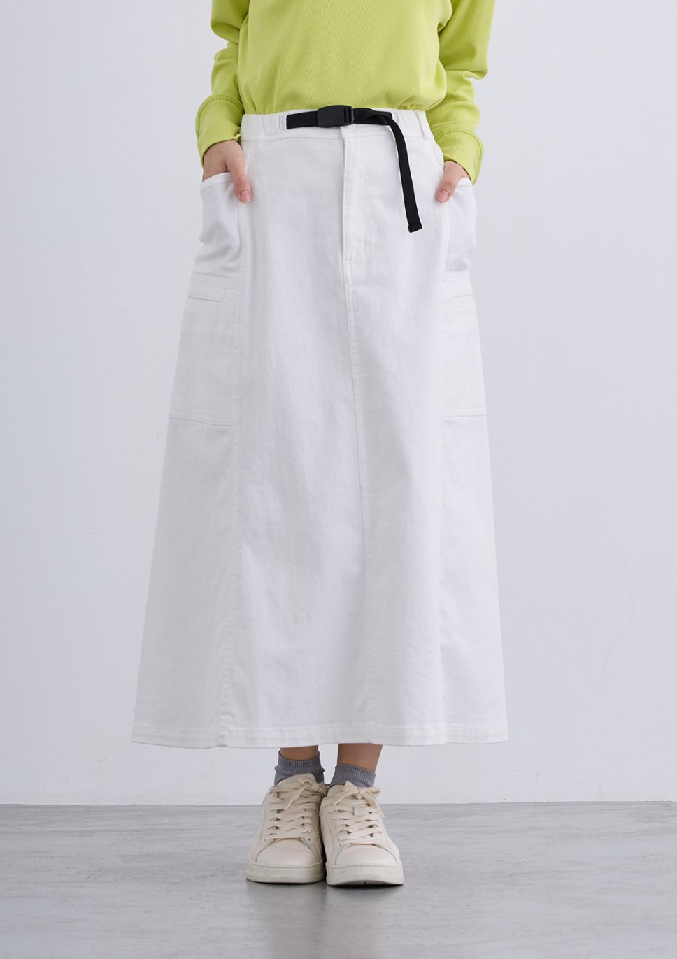 ベルト付き ベイカースカート　ルイマリ SUMMER SALE】【LUIS MARI】ベルト付き ベイカースカート | CATEGORIES