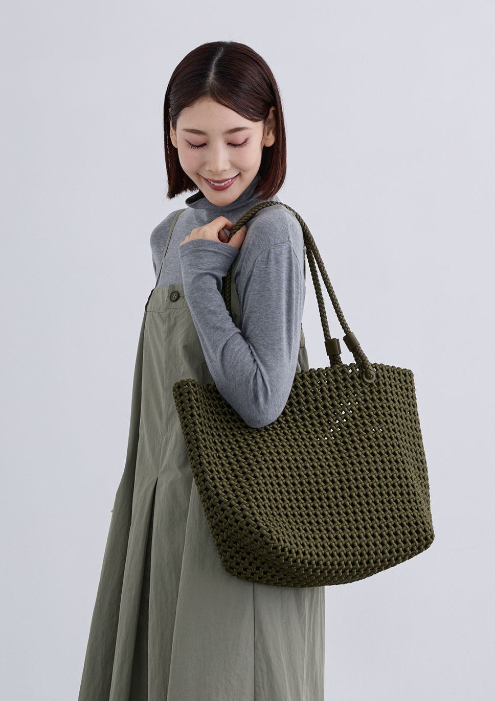 【SUMMER SALE】【PLUS an】メッシュ ビッグ バッグ