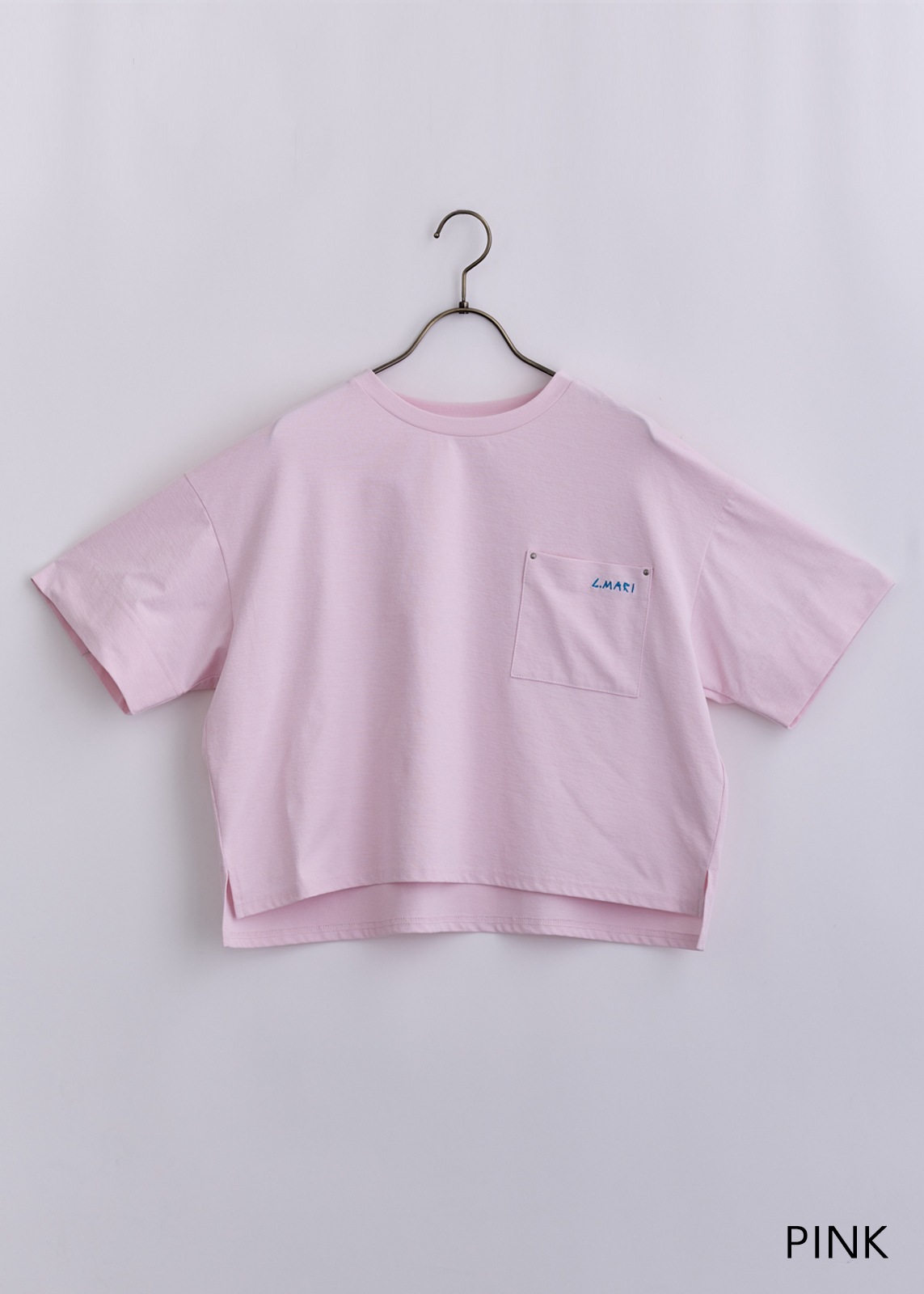【LUISMARI】ポケット ロゴ カットソー