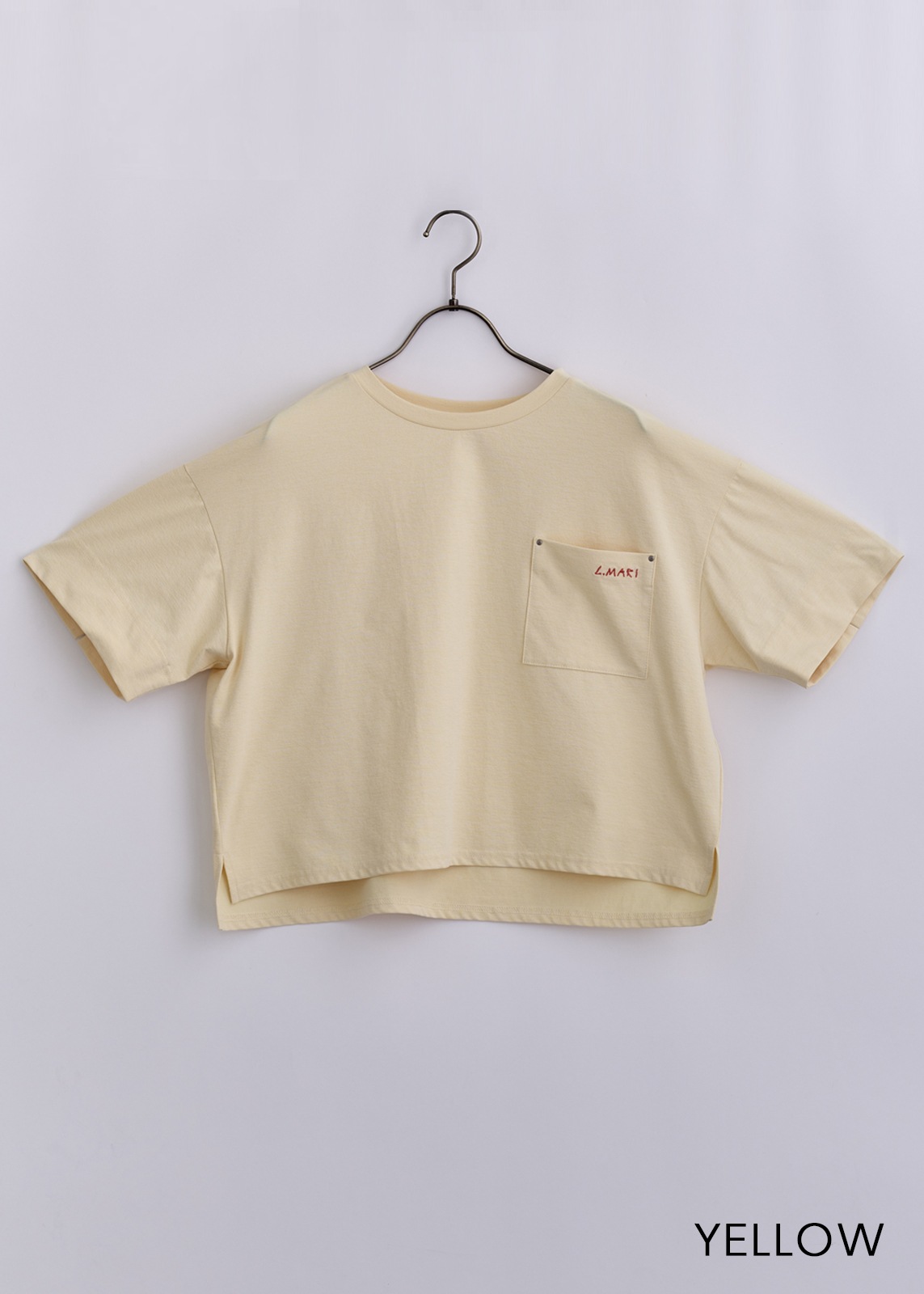 【LUISMARI】ポケット ロゴ カットソー