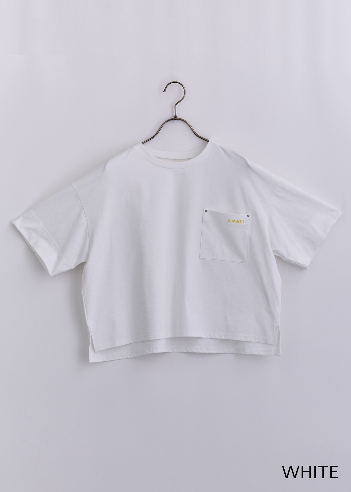【LUISMARI】ポケット ロゴ カットソー