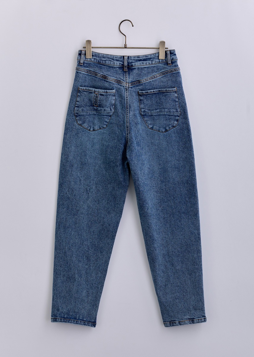 【LUISMARI】サイド テープ デニム