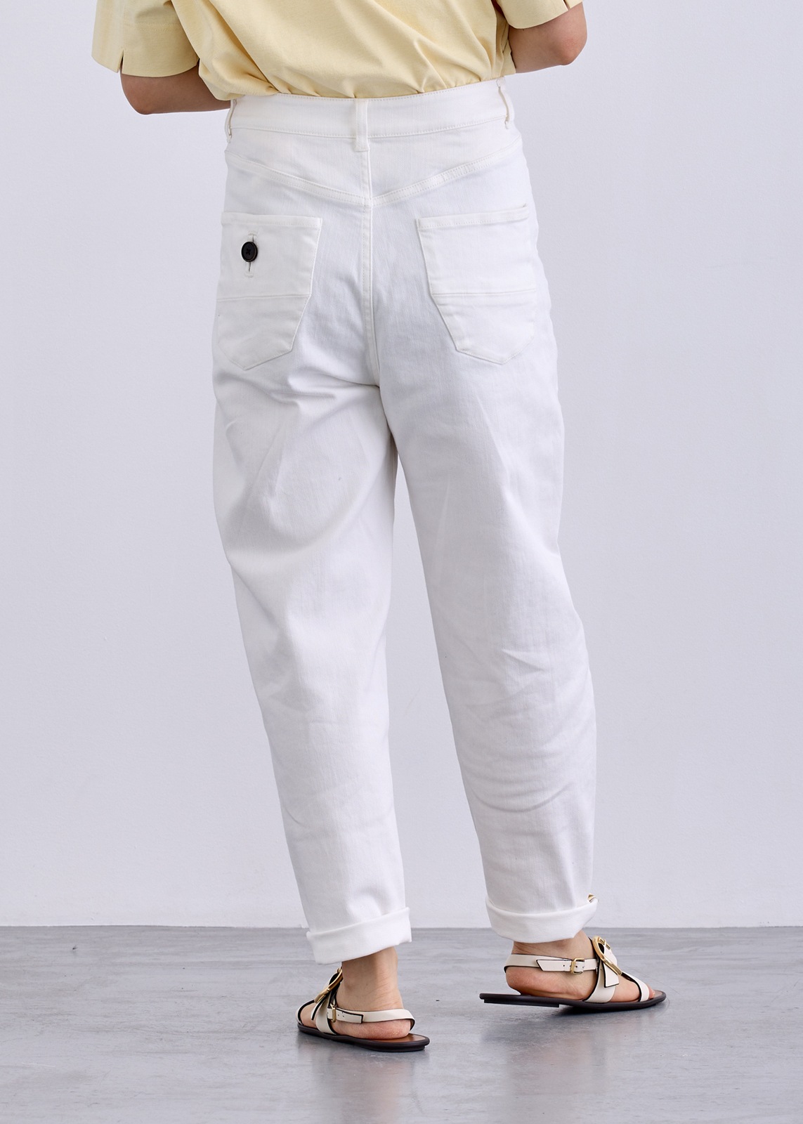 【LUISMARI】サイド テープ デニム