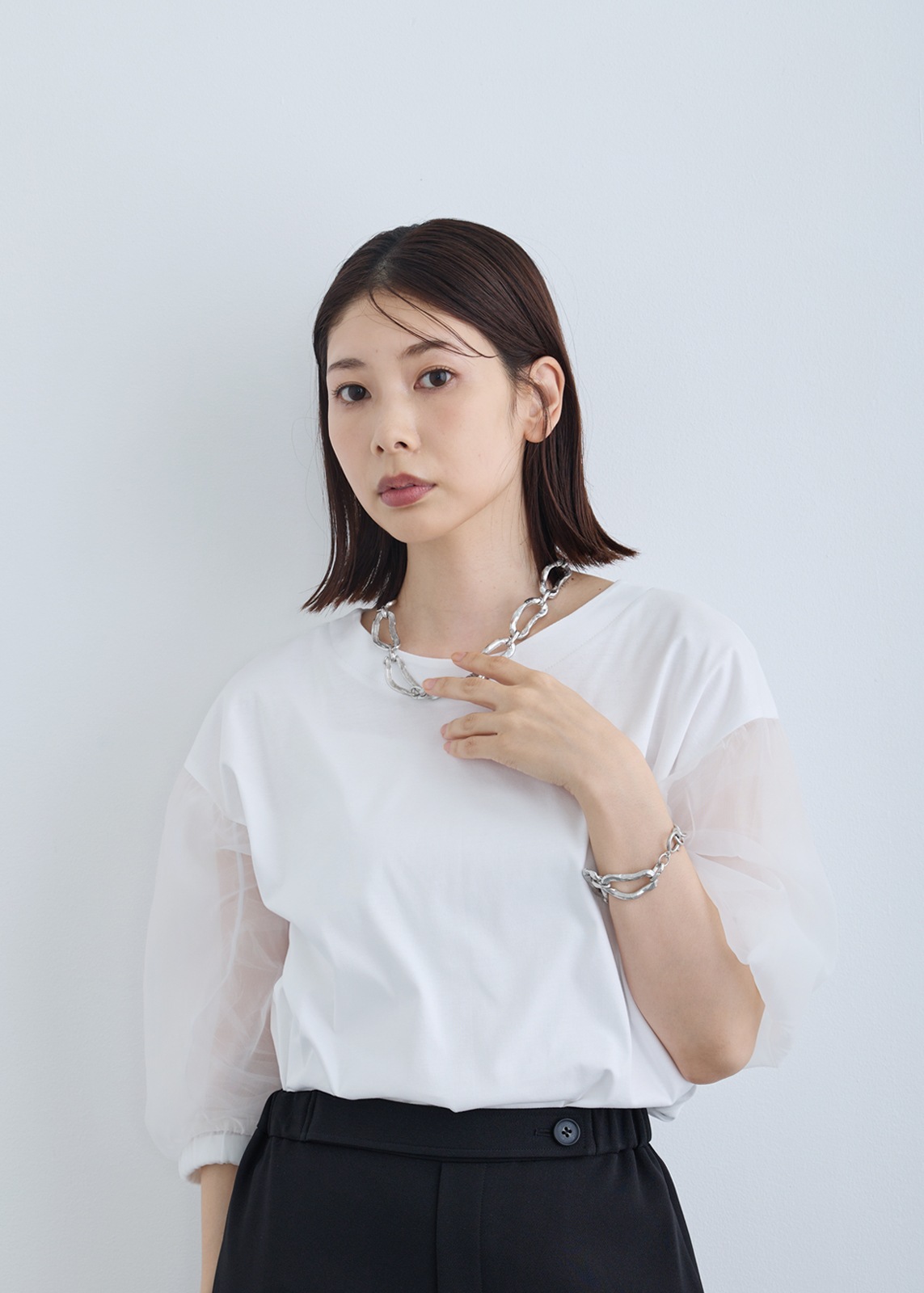 【Sea`ds Mara】フィラー チェーン ネックレス