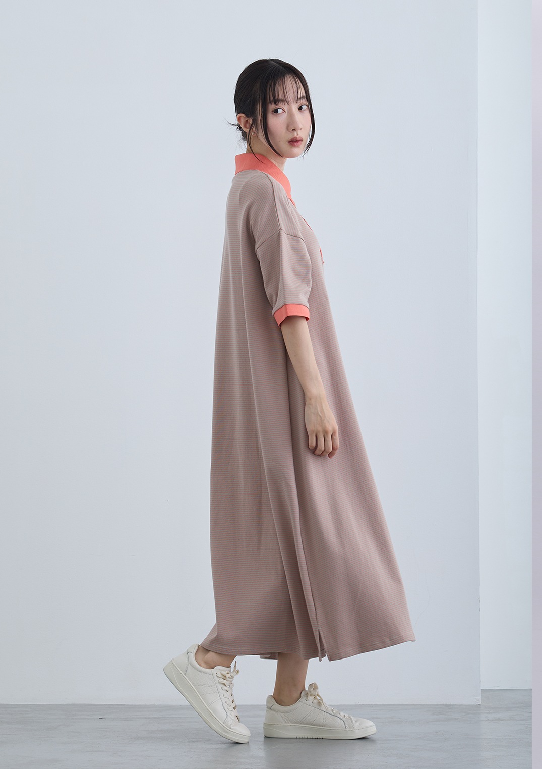 【LUIS MARI】ポロ ボーダー ワンピース