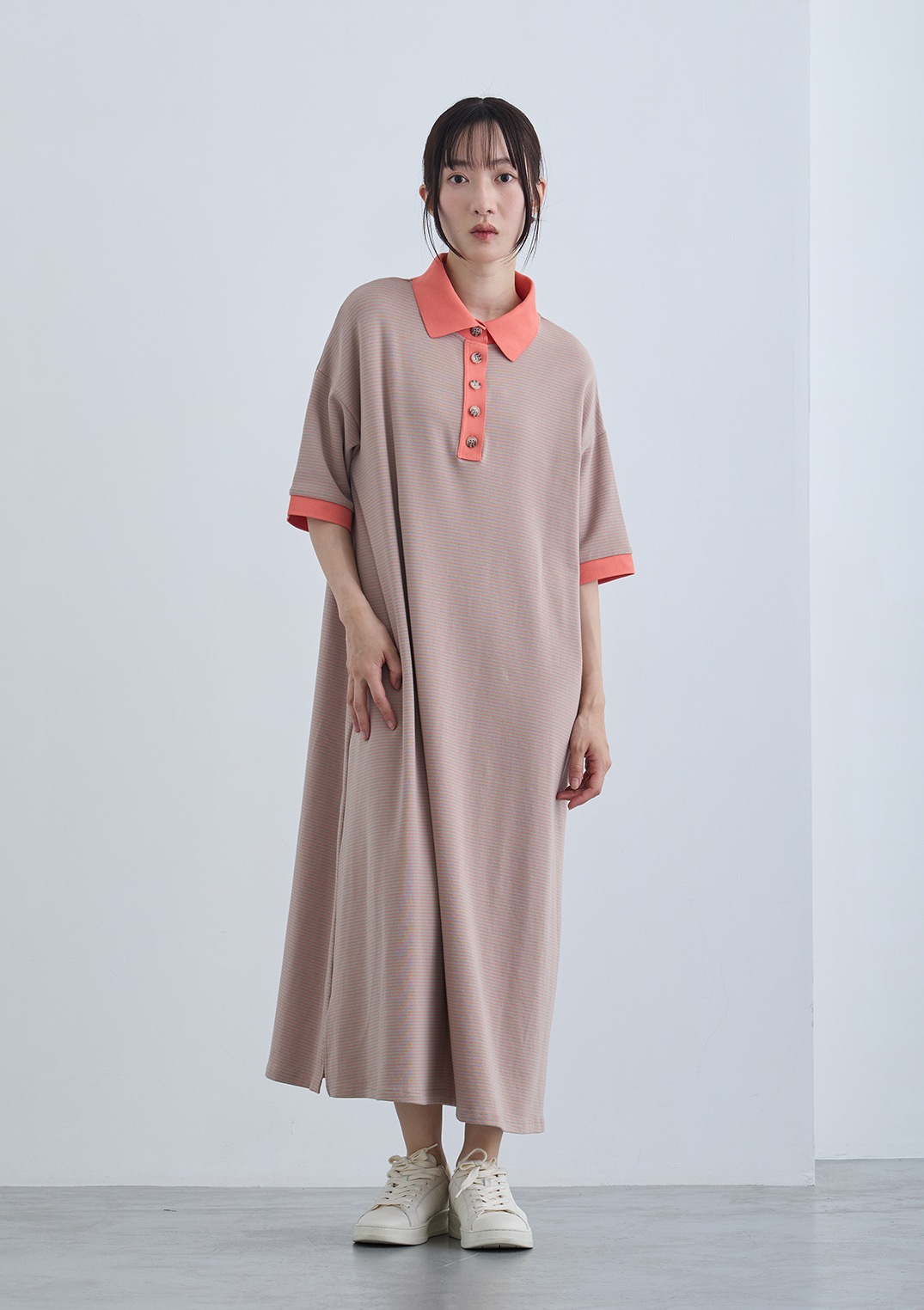 【LUIS MARI】ポロ ボーダー ワンピース