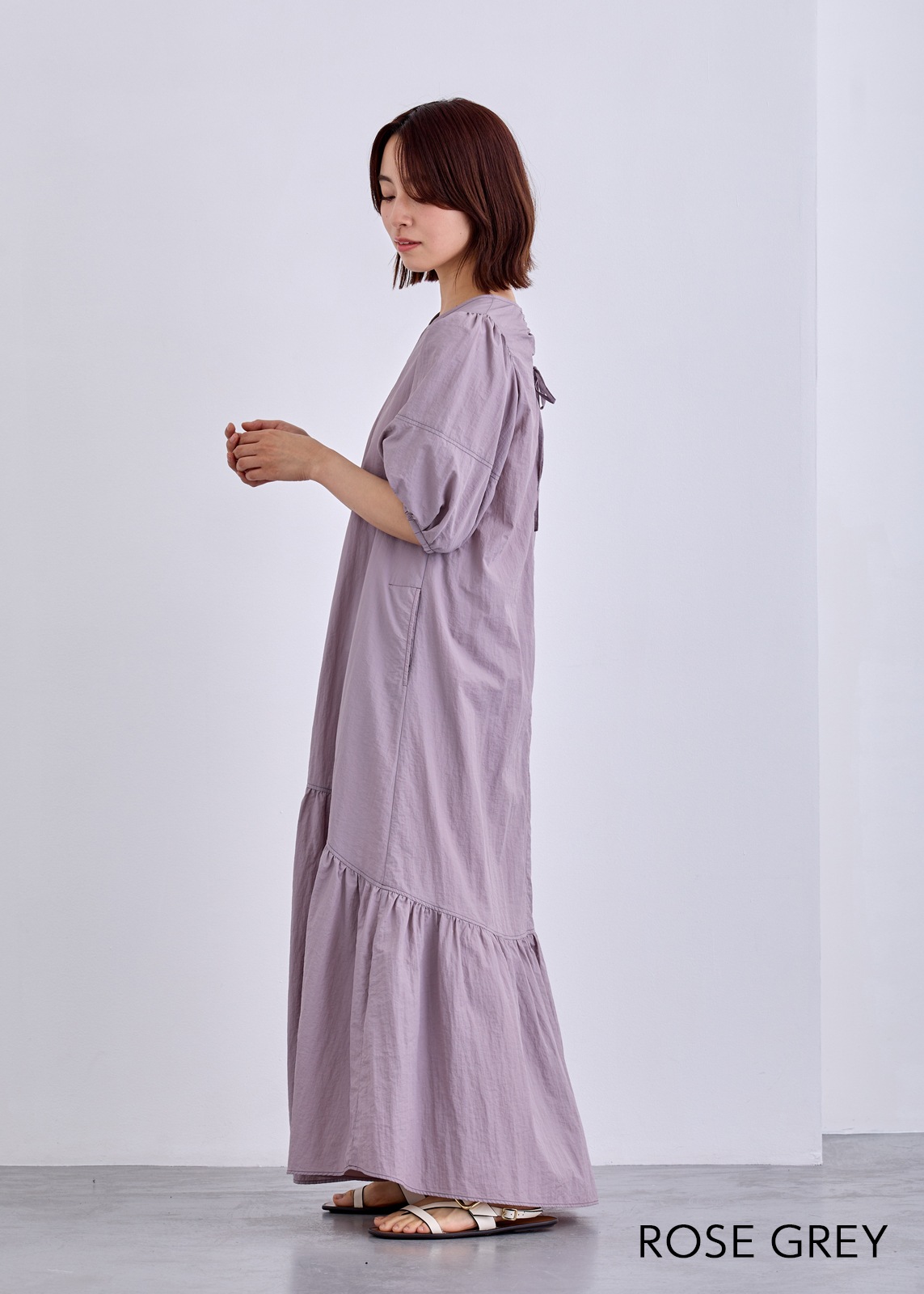 【Femicite】 ライトタフタワンピース