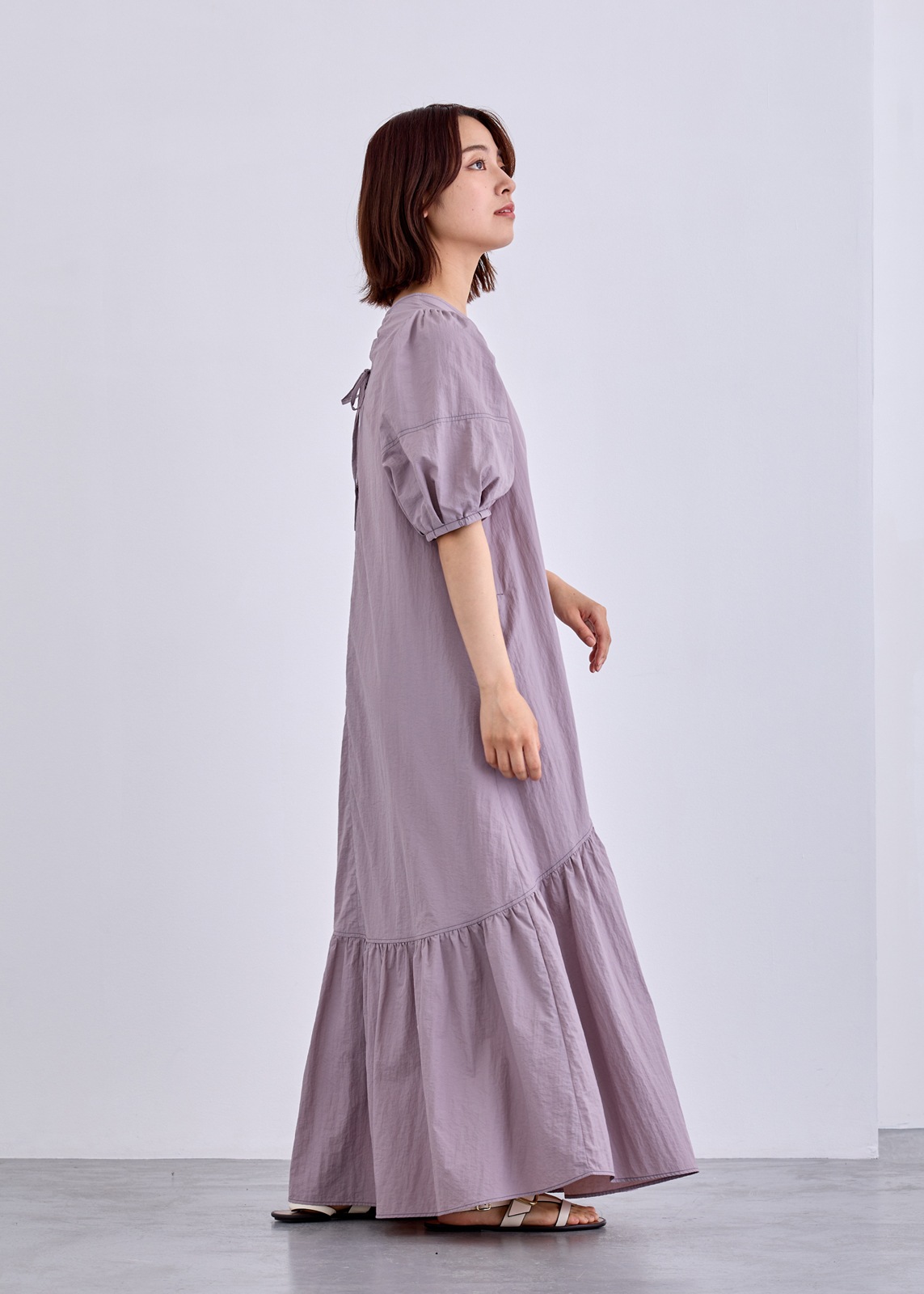 【Femicite】 ライトタフタワンピース